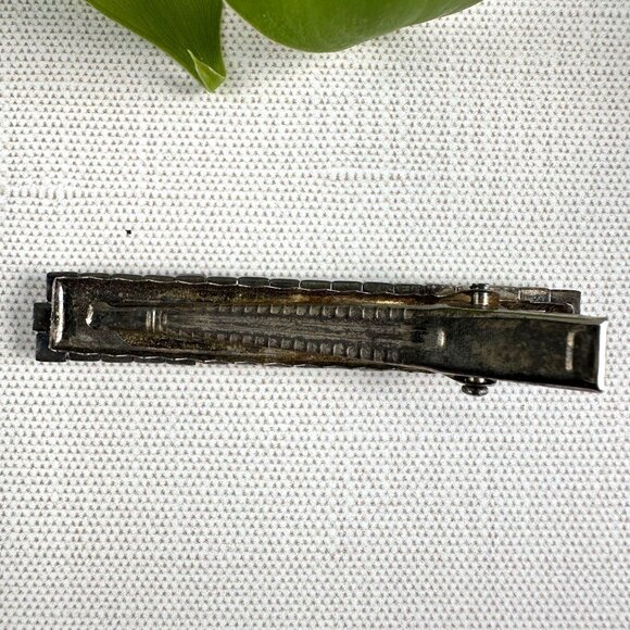 Rhinestone Alligator Hair Clip – Three Row Crystal - Picture 6 of 7